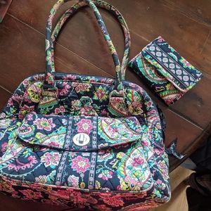 Vera Bradley bag and wallet
